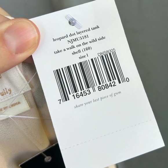 Kate Spade Leopard Dot Silk Blouse, BNWT, size  Large - Picture 4 of 12